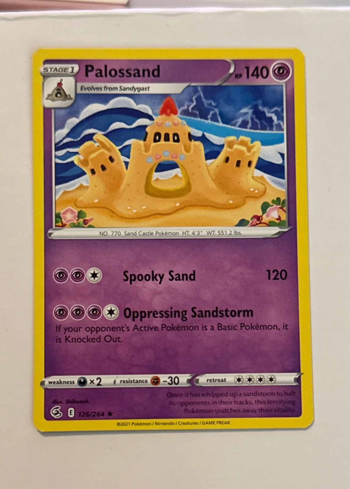 Palossand - Fusion Strike #126/264