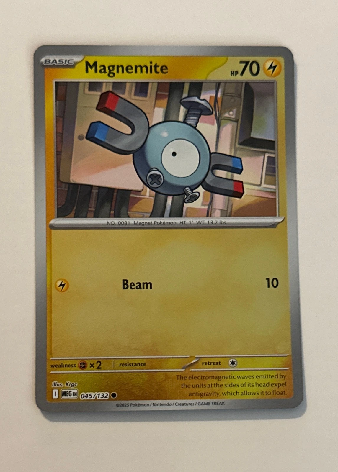 Magnemite - Pokémon TCG: Scarlet & Violet—151 #045/132
