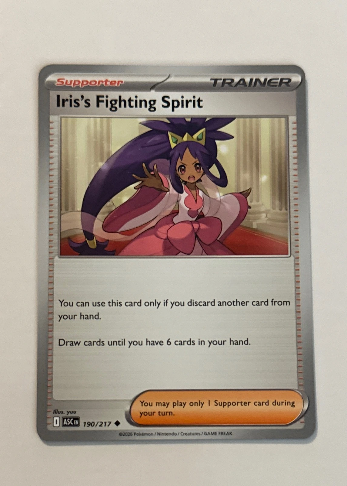 Iris's Fighting Spirit - Ascension #190/217
