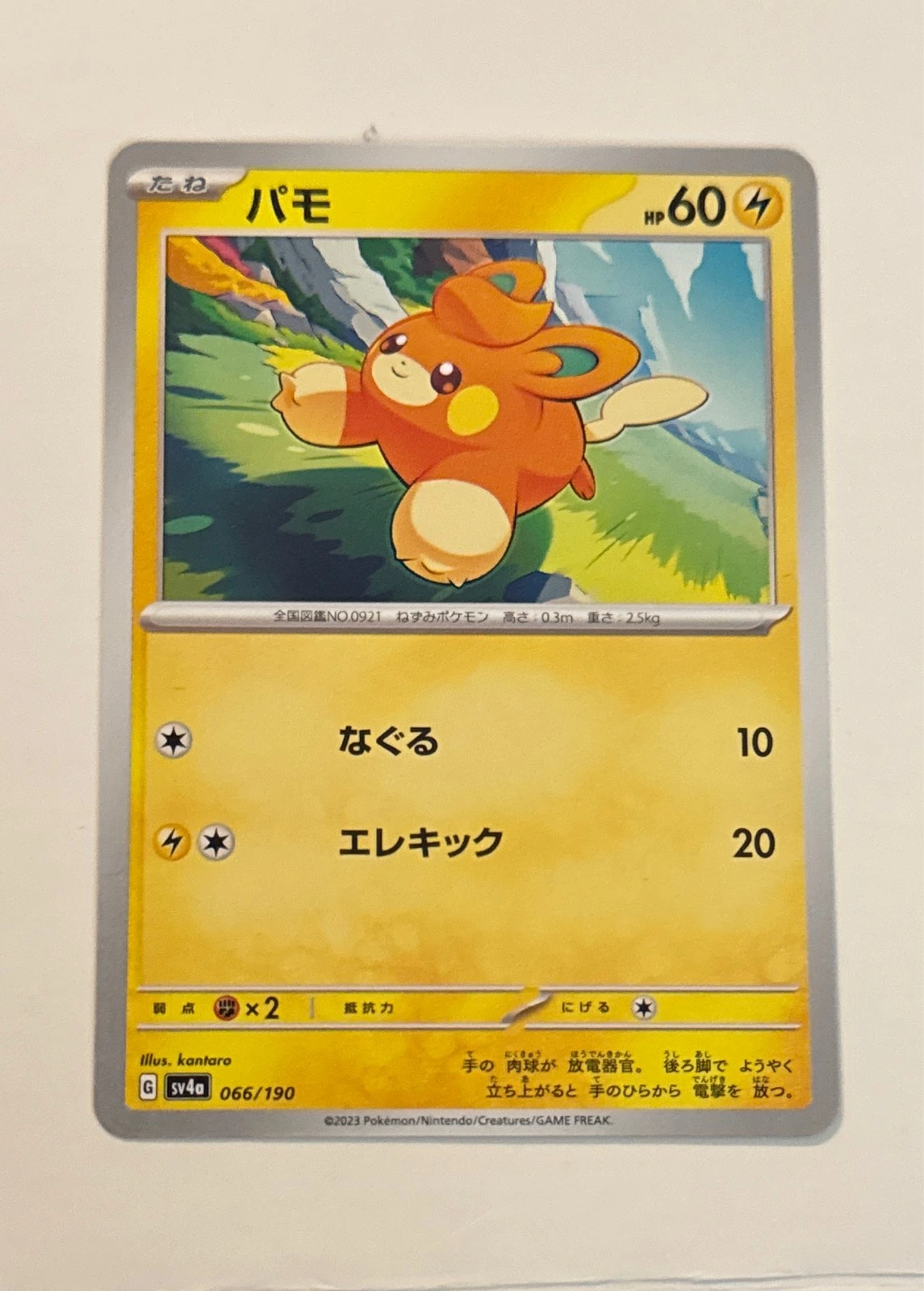 Pawmi - Shiny Treasure ex #066/190