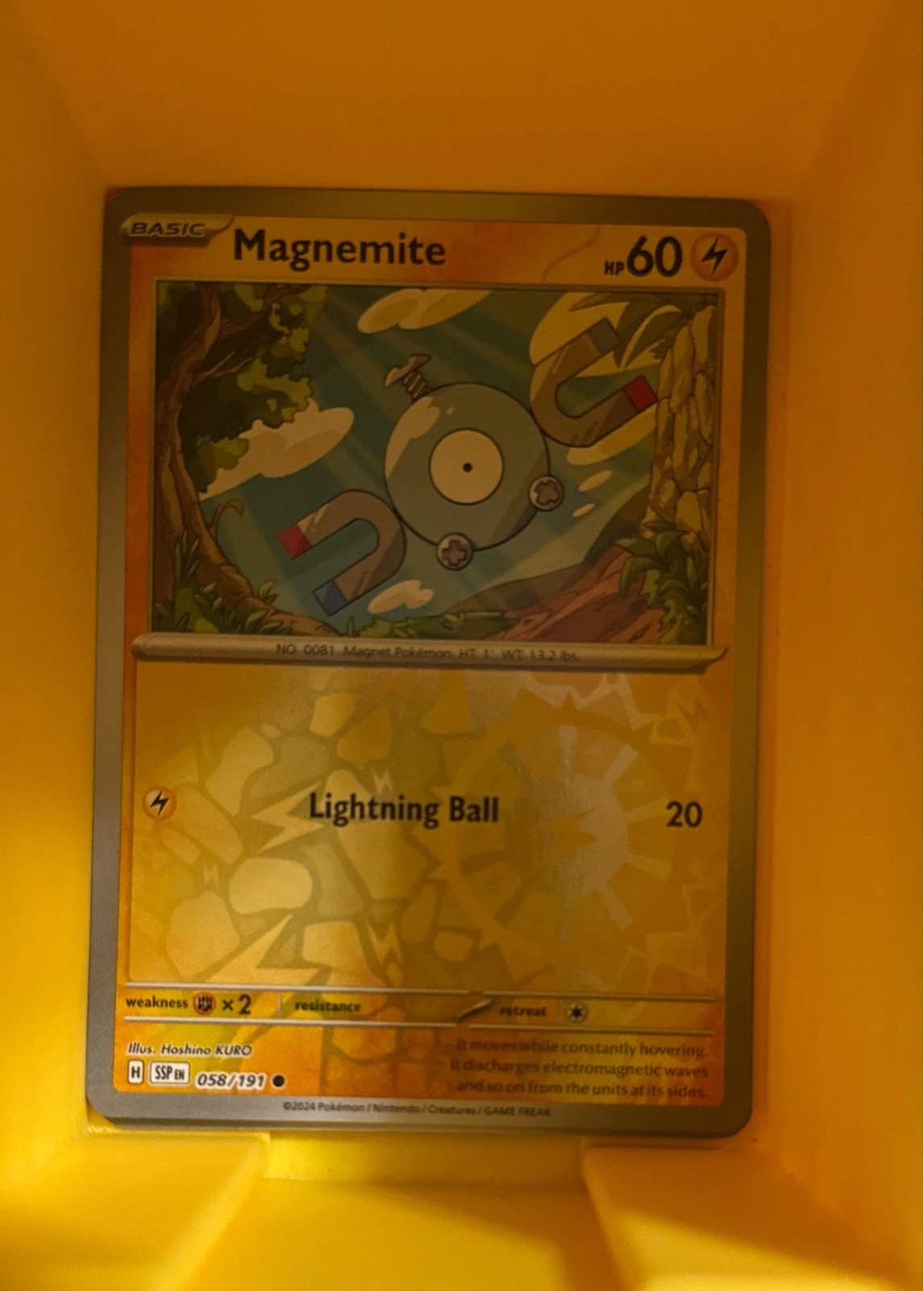 Magnemite - Surging Sparks #058/191