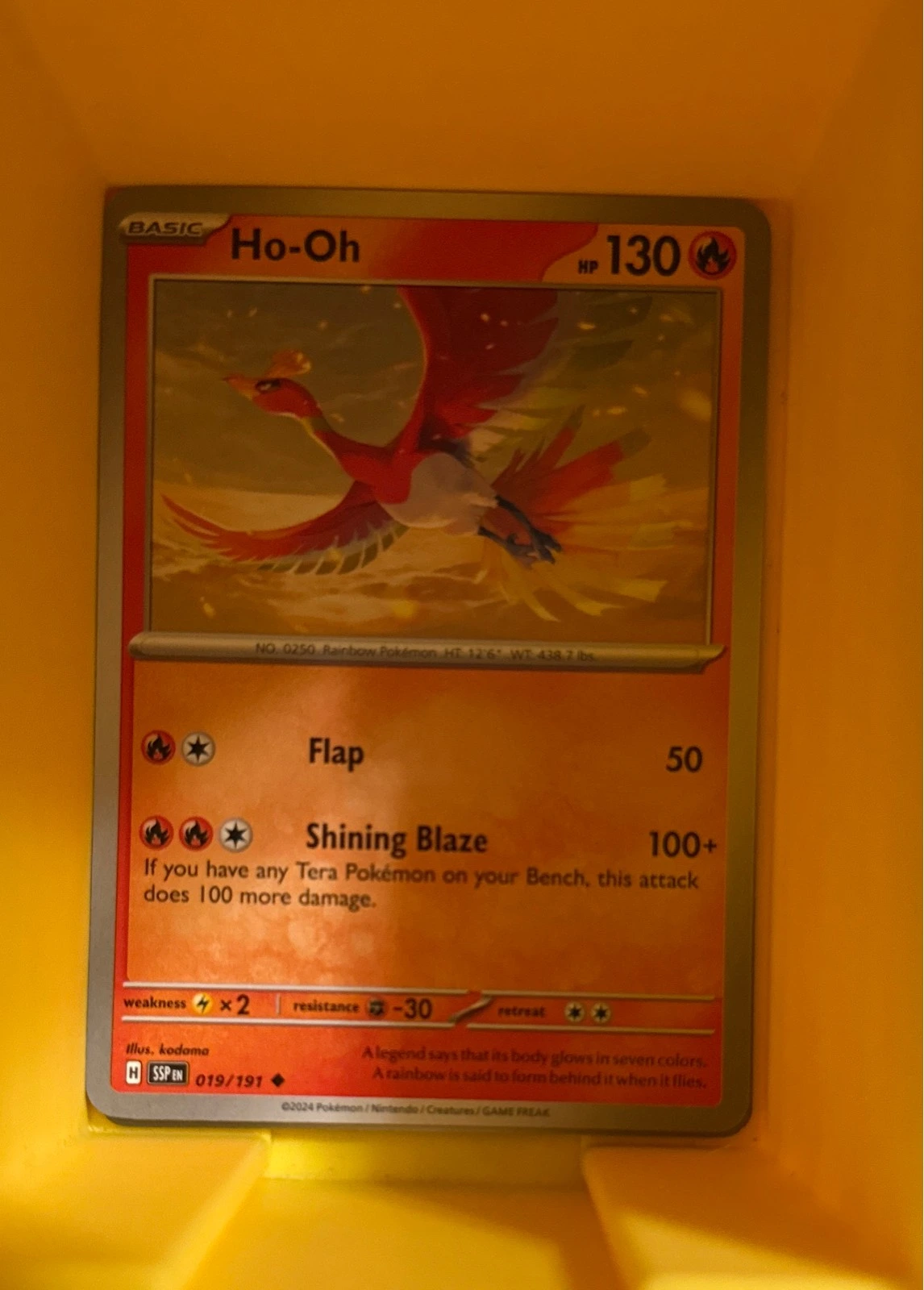 Ho-Oh - Stellar Crown #019/191