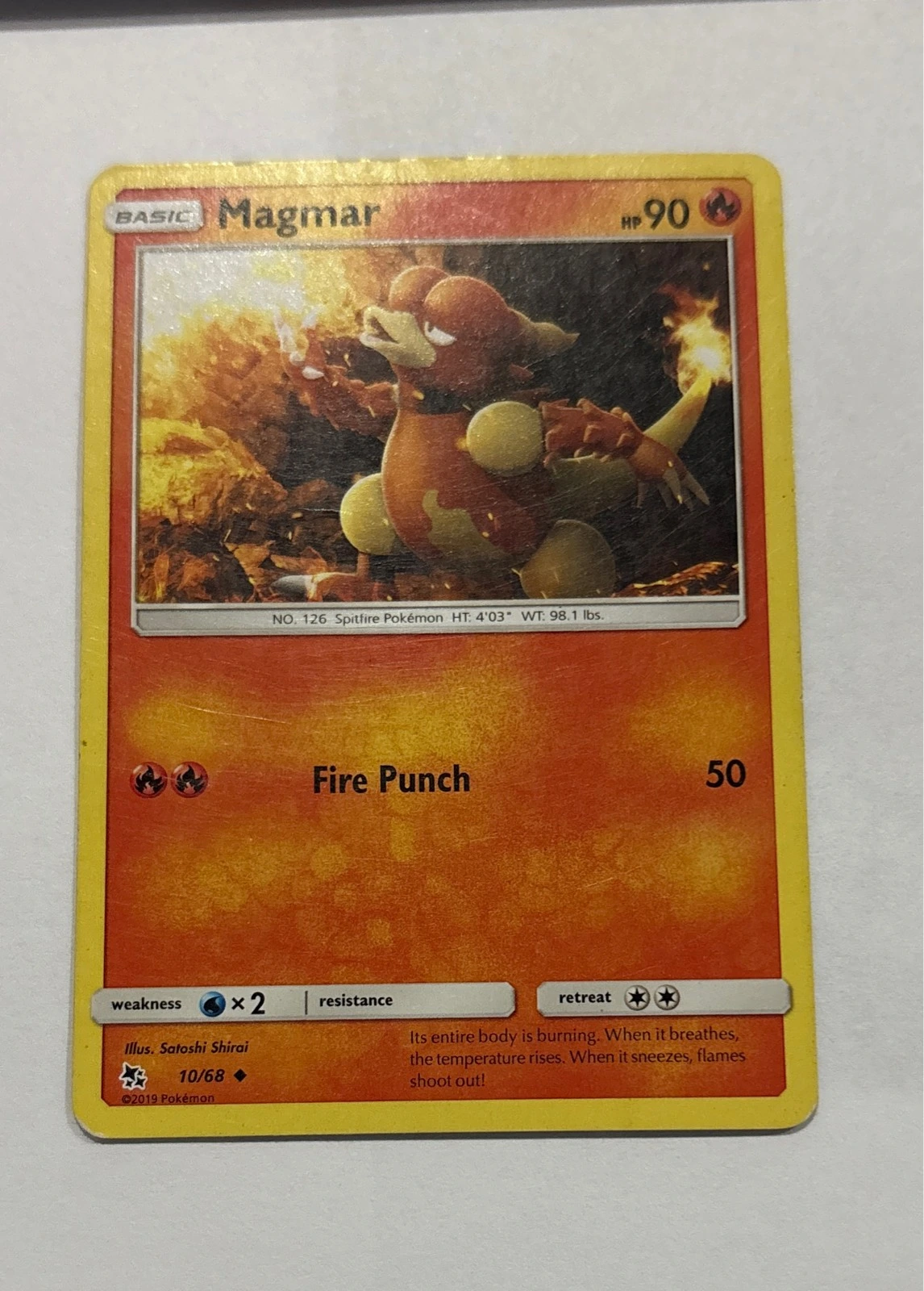 Magmar - Hidden Fates #10/68