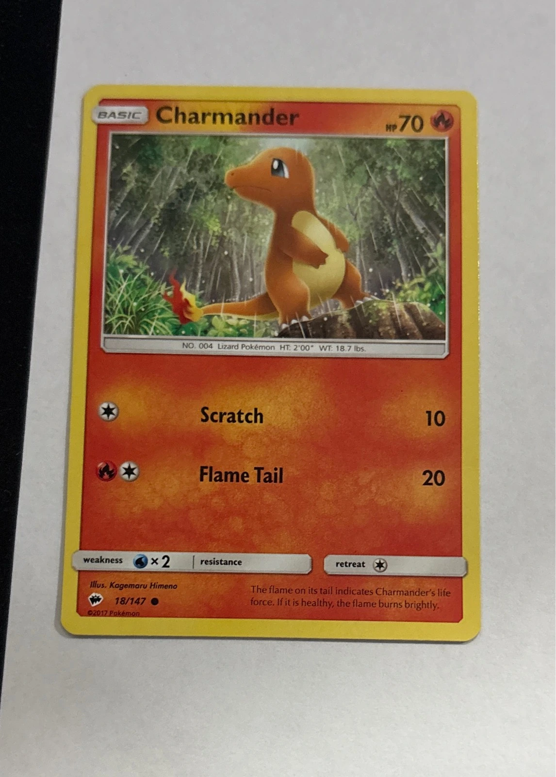 Charmander - Burning Shadows #18/147