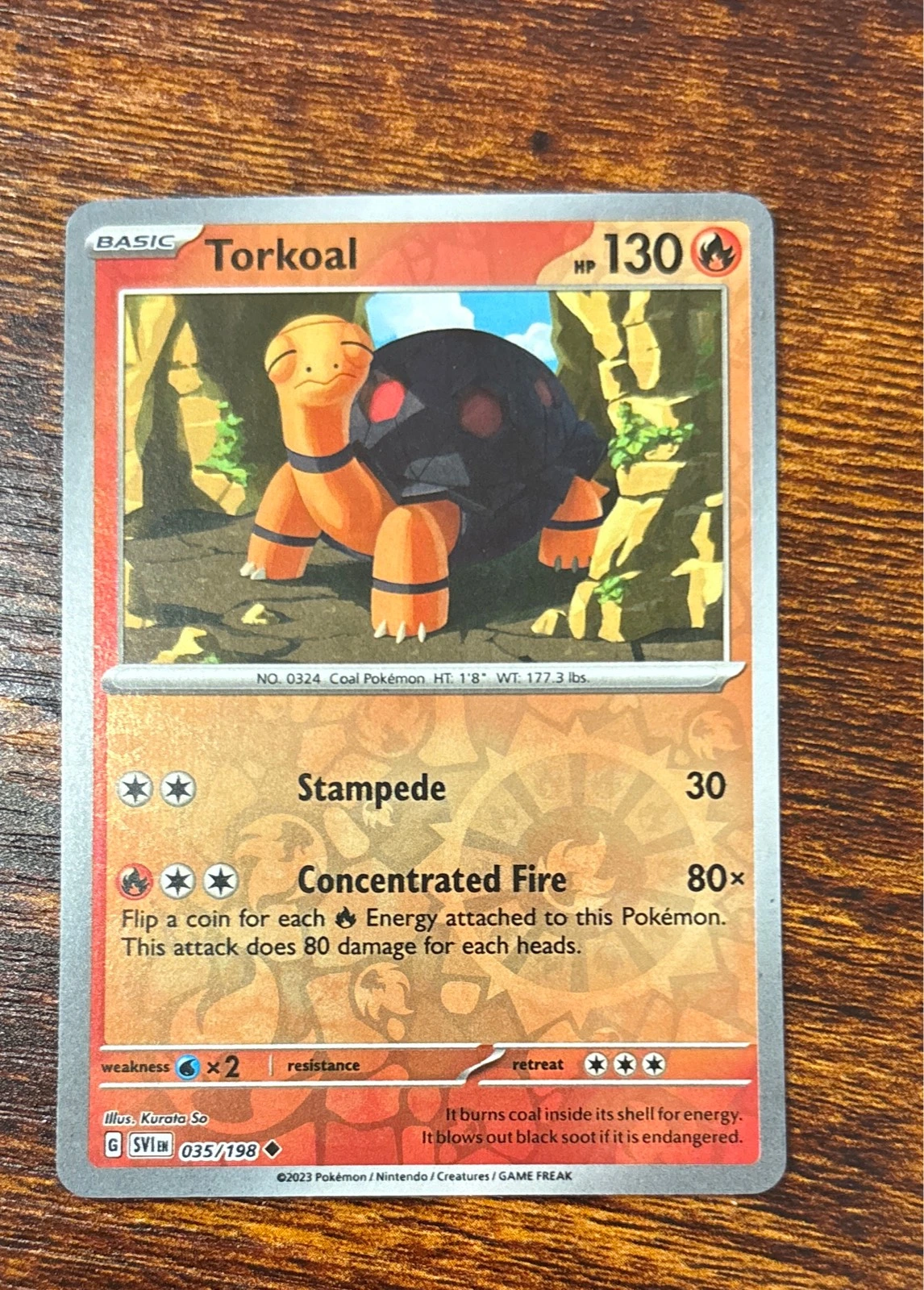 Torkoal - Scarlet & Violet #035/198