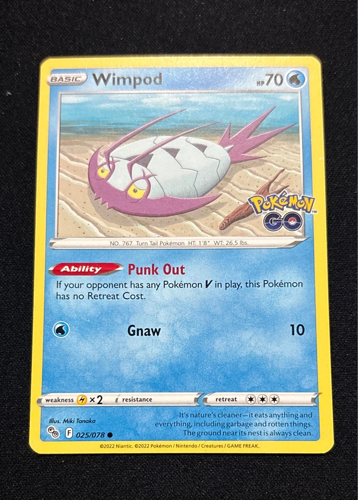 Wimpod - Pokémon GO #025/078