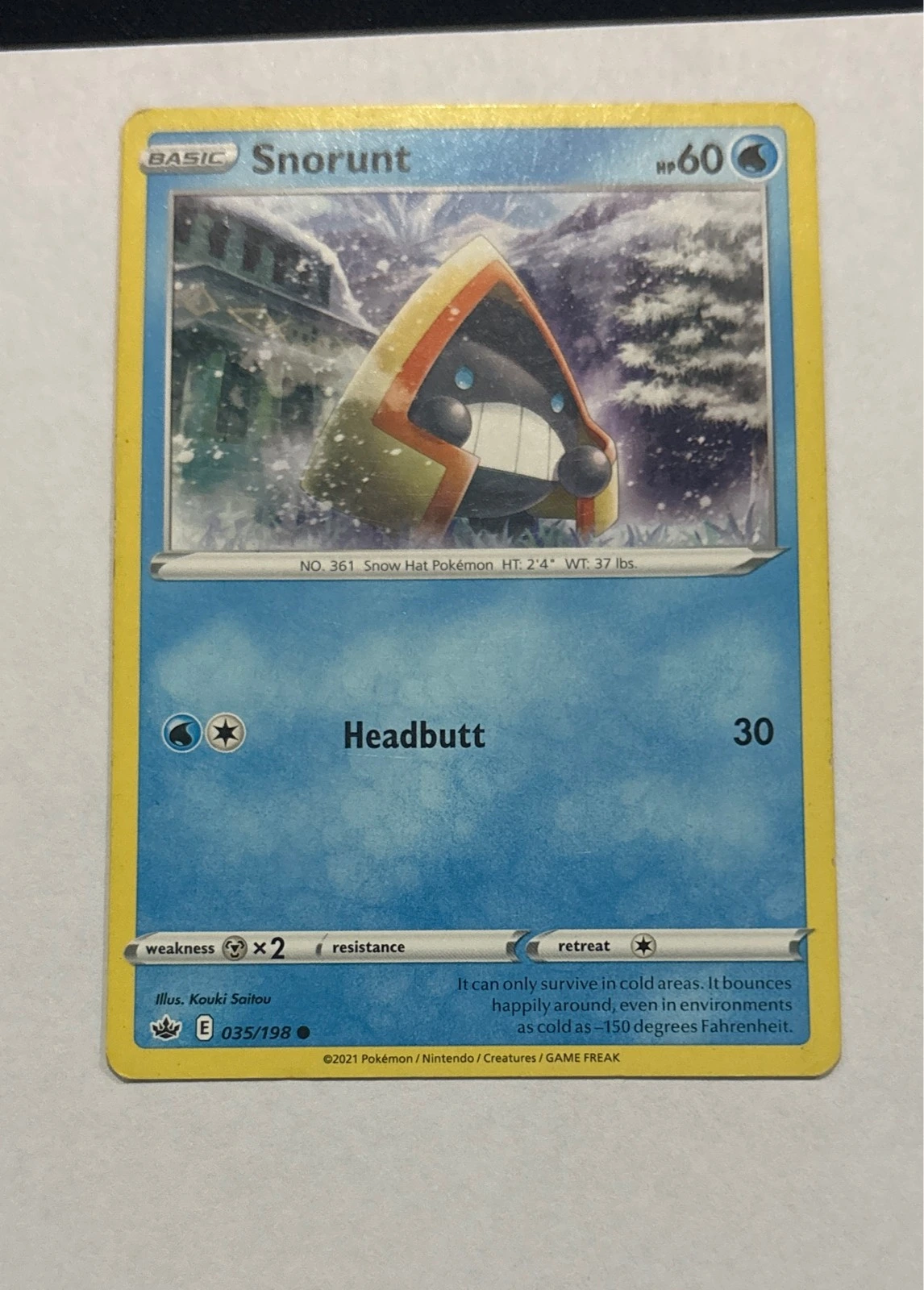 Snorunt - Chilling Reign #035/198
