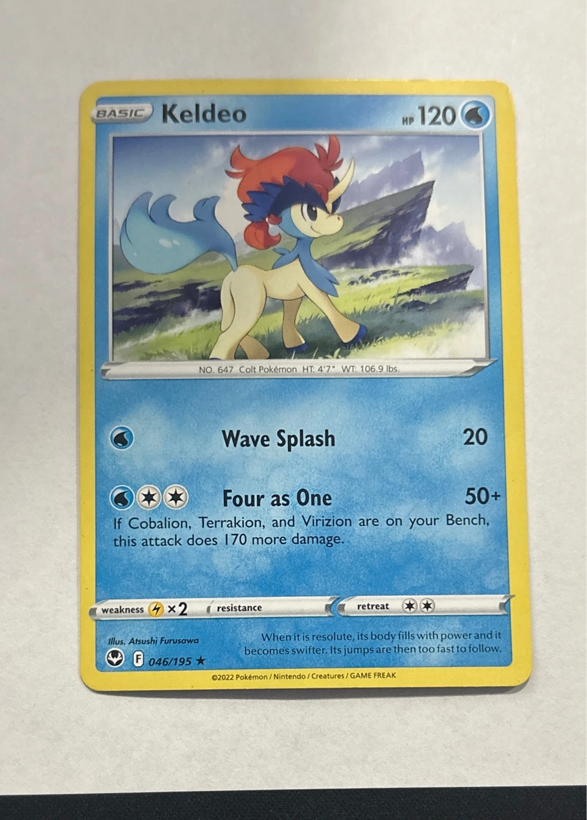 Keldeo - Silver Tempest #046/195