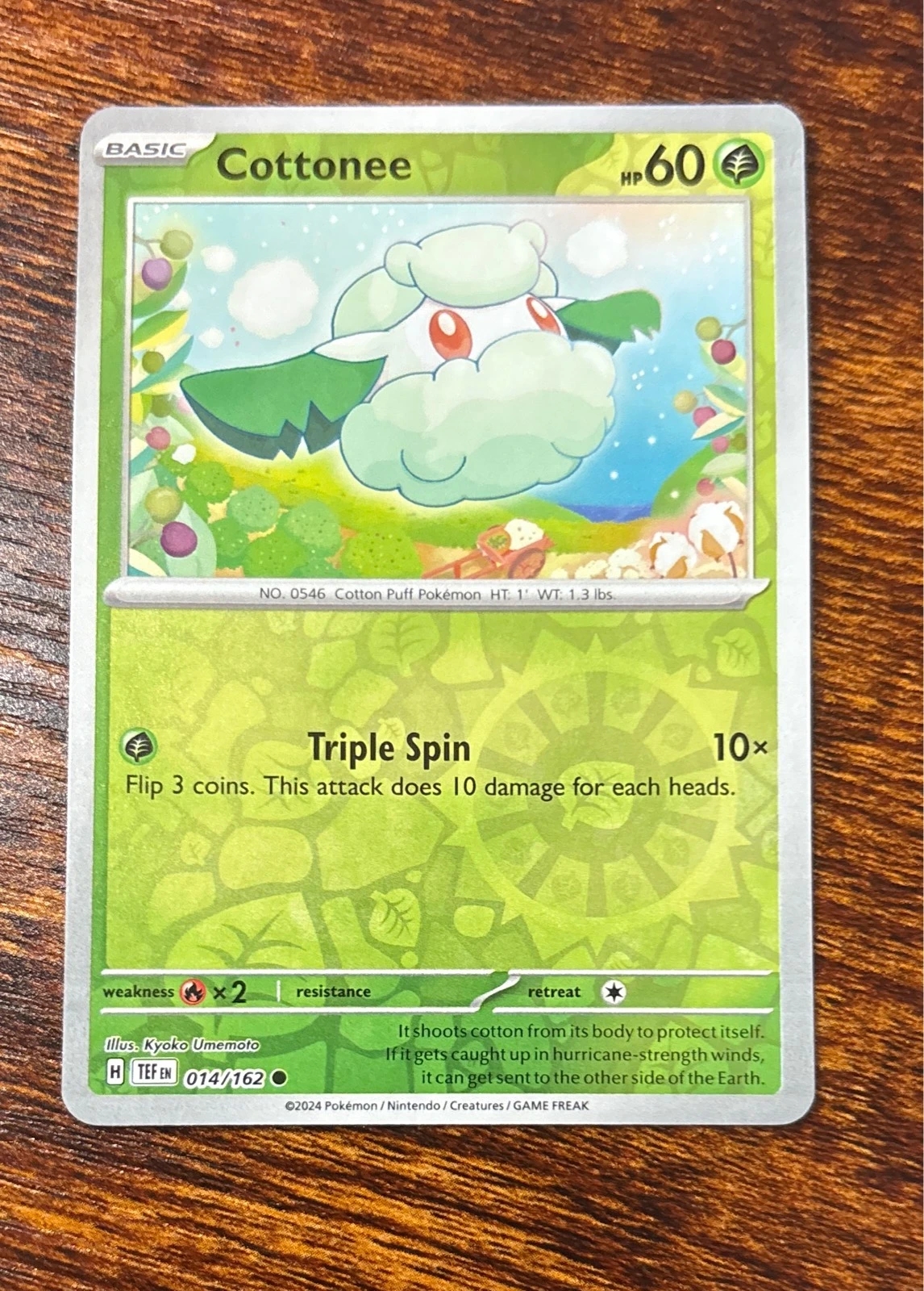 Cottonee - Temporal Forces #014/162