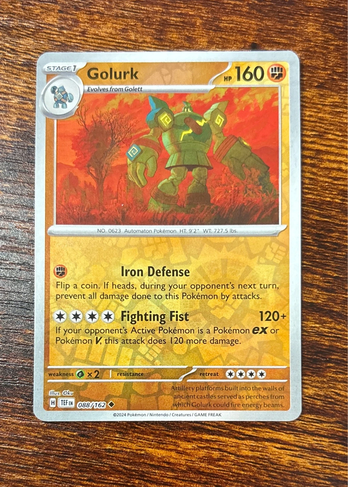 Golurk - Temporal Forces #088/162