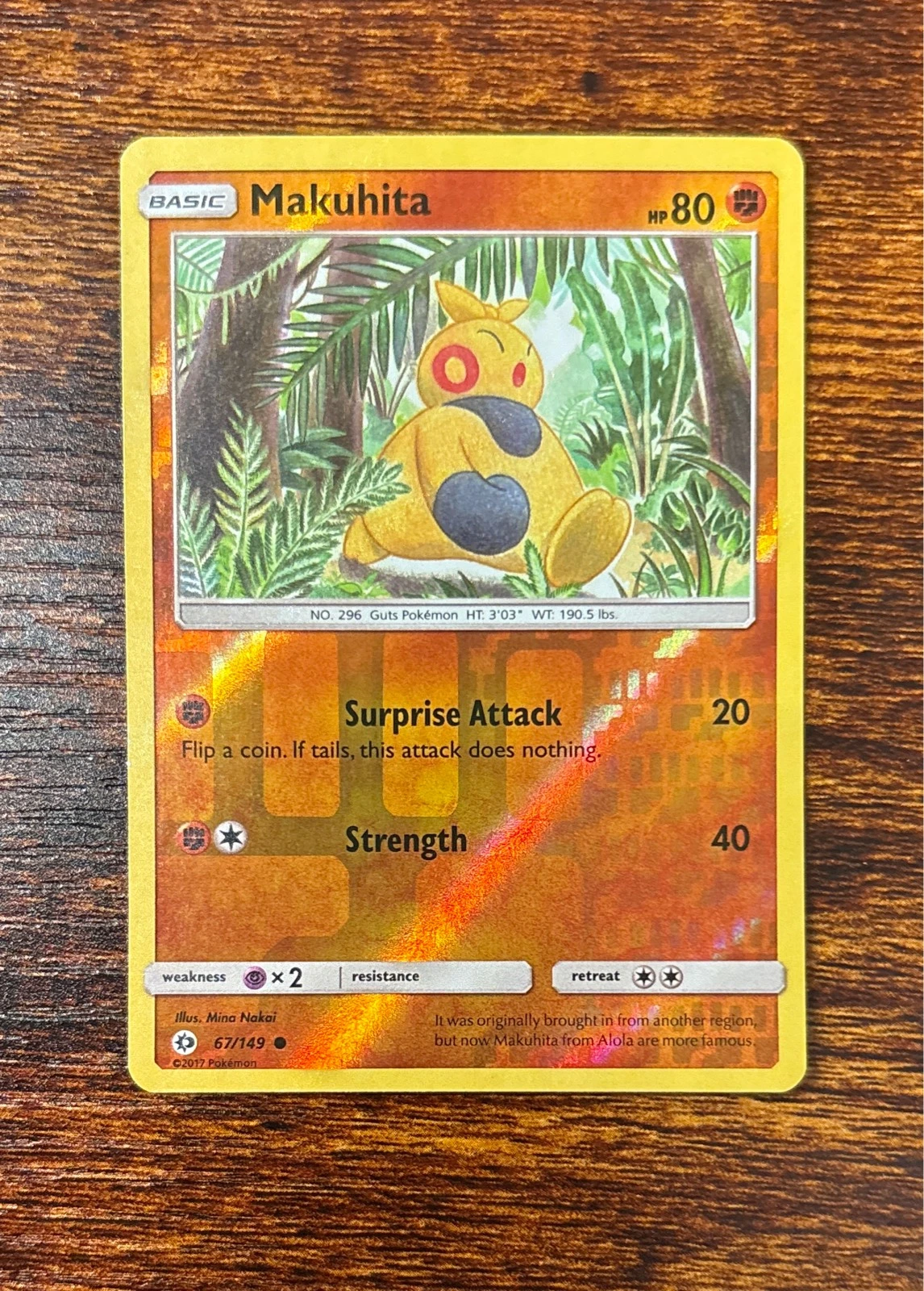 Makuhita - Sun & Moon #67/149