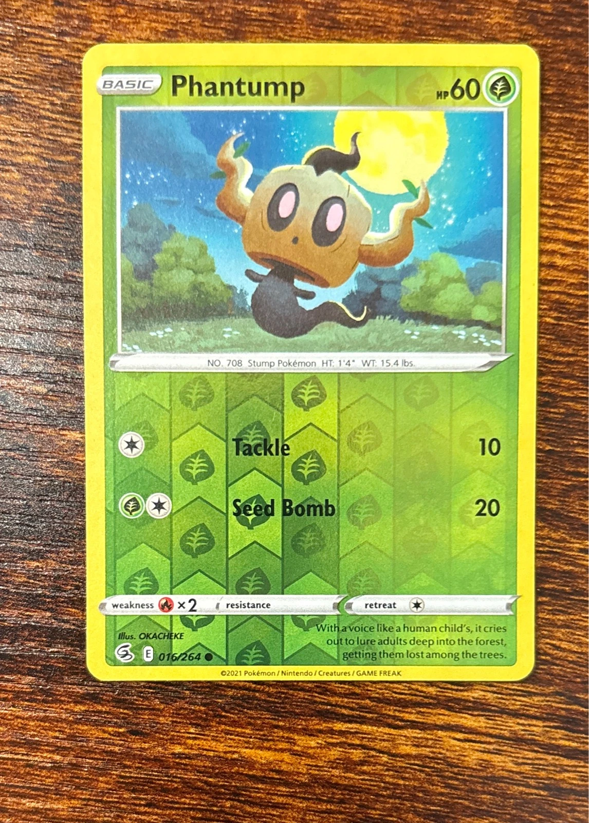 Phantump - Fusion Strike #016/264