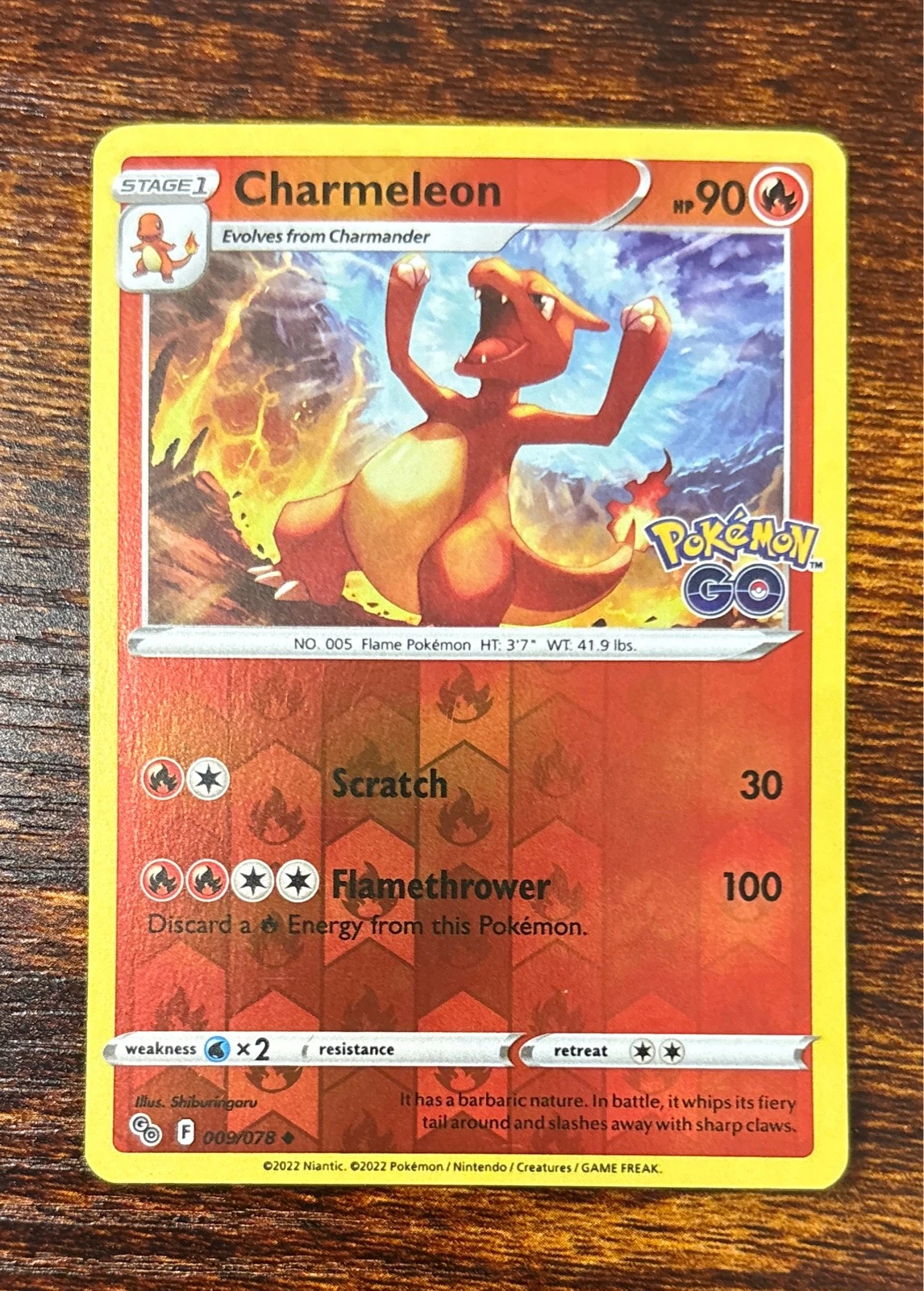 Charmeleon - Pokémon GO #009/078