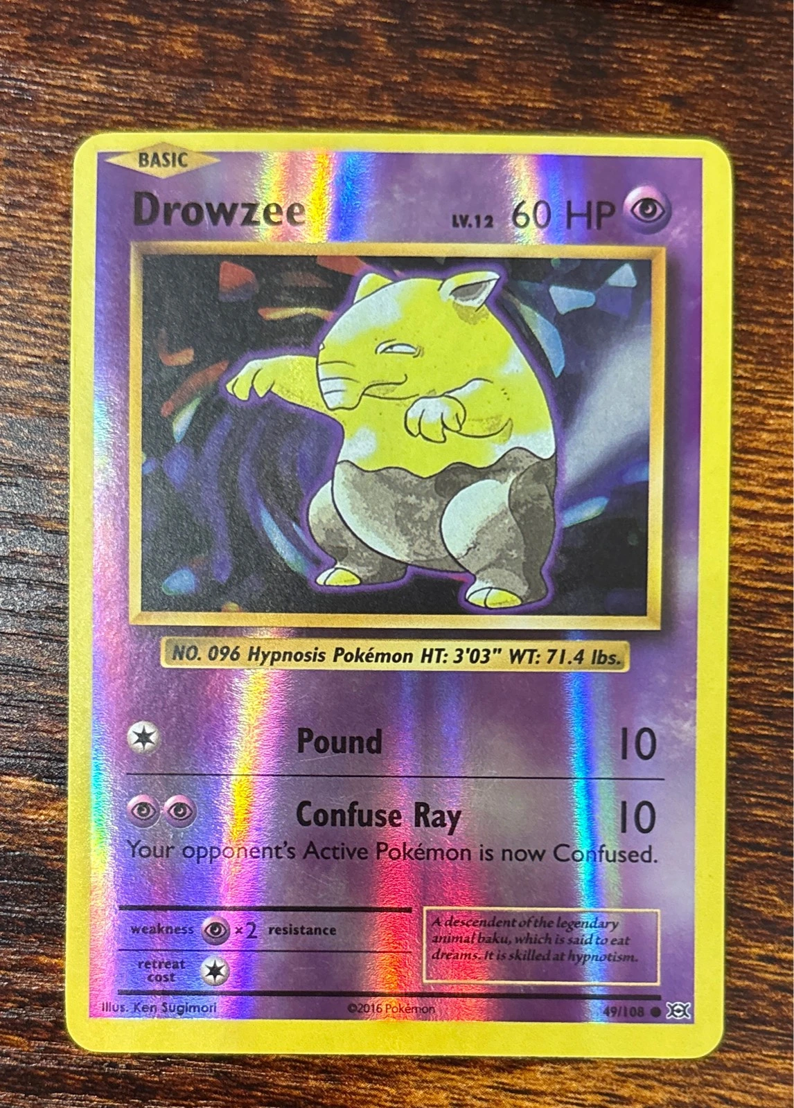 Drowzee - Evolutions #49/108