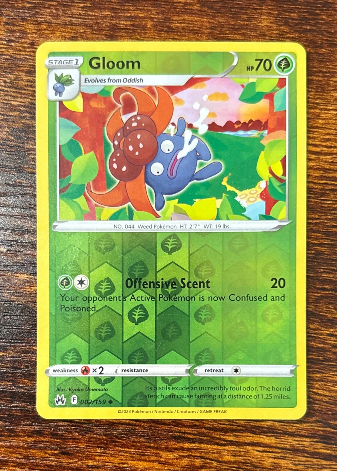 Gloom - Pokémon 151 #002/159