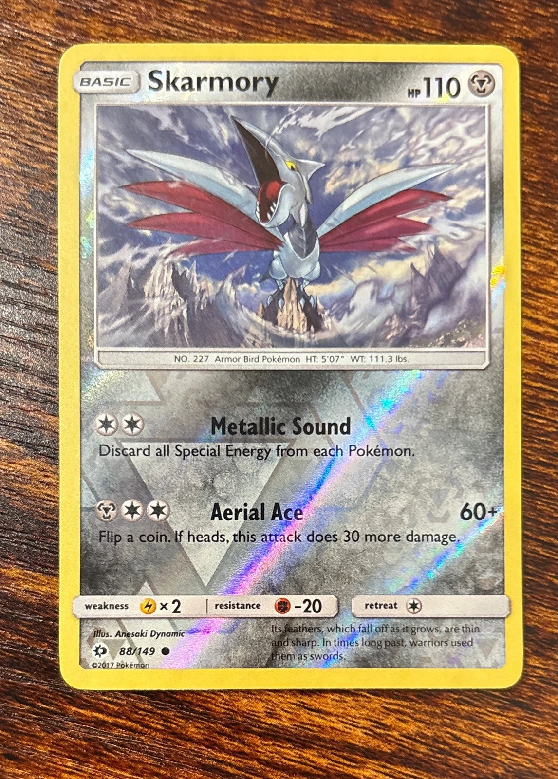 Skarmory - Sun & Moon #88/149