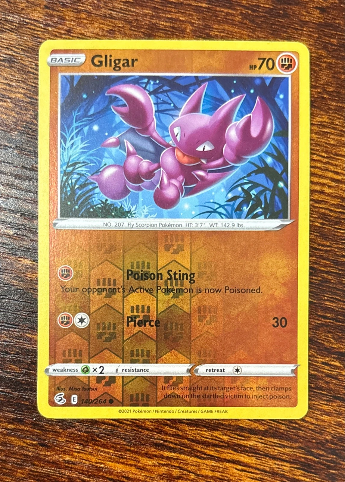 Gligar - Fusion Strike #140/264