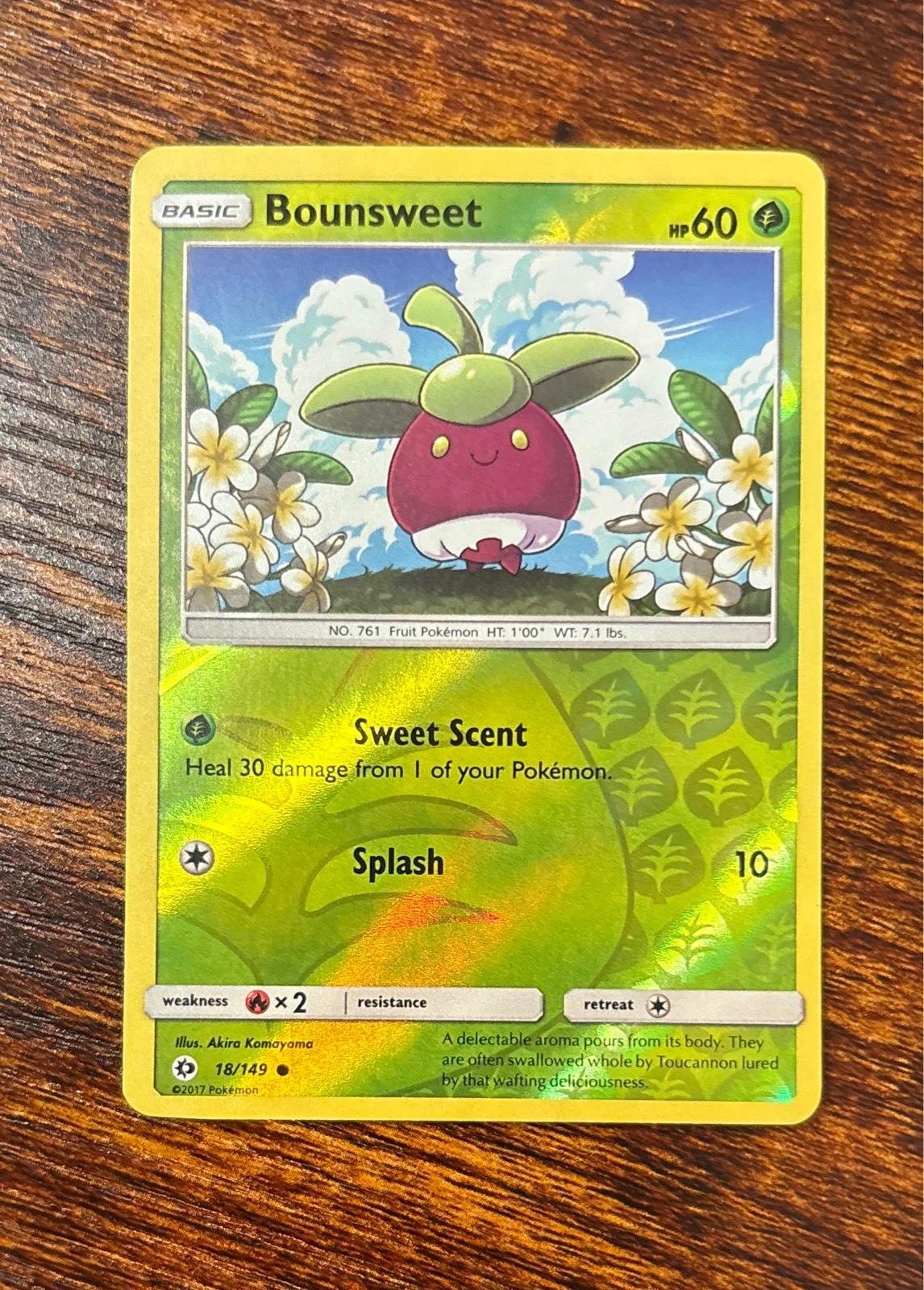 Bounsweet - Sun & Moon #18/149