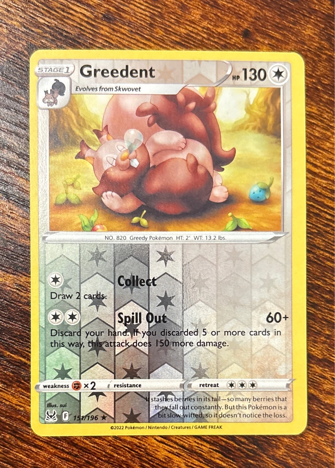 Greedent - Lost Origin #151/196