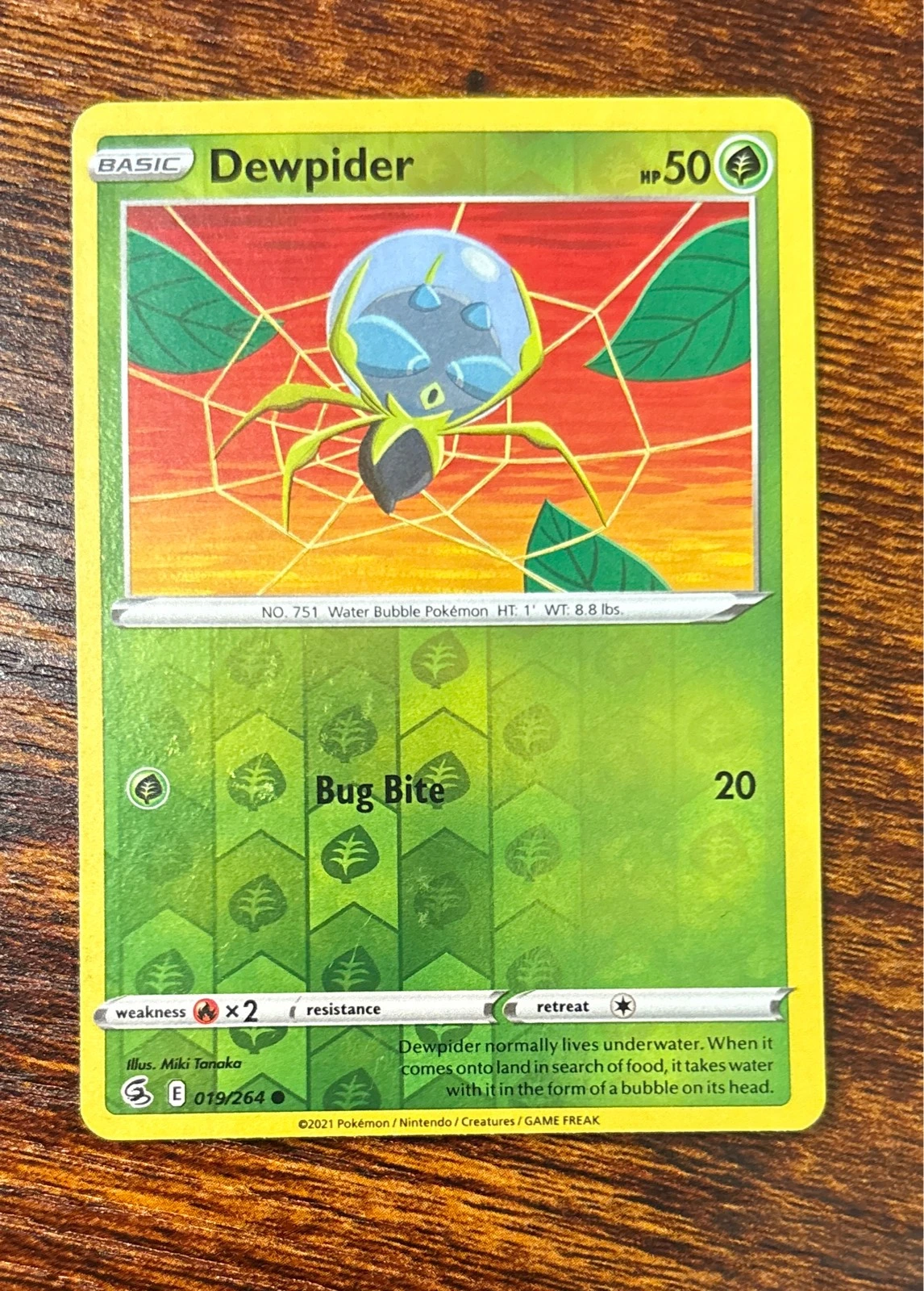 Dewpider - Fusion Strike #019/264