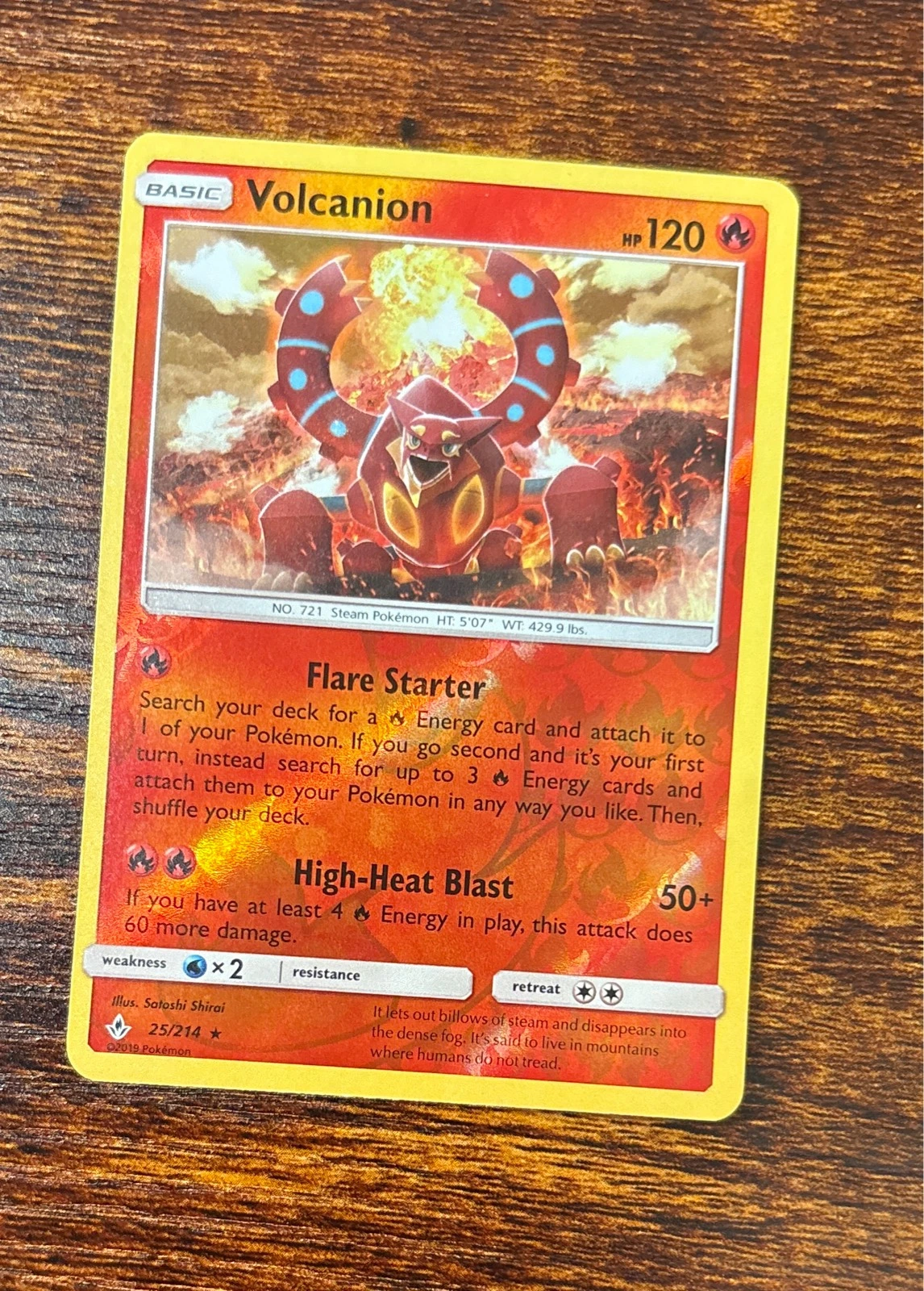 Volcanion - Unbroken Bonds #25/214