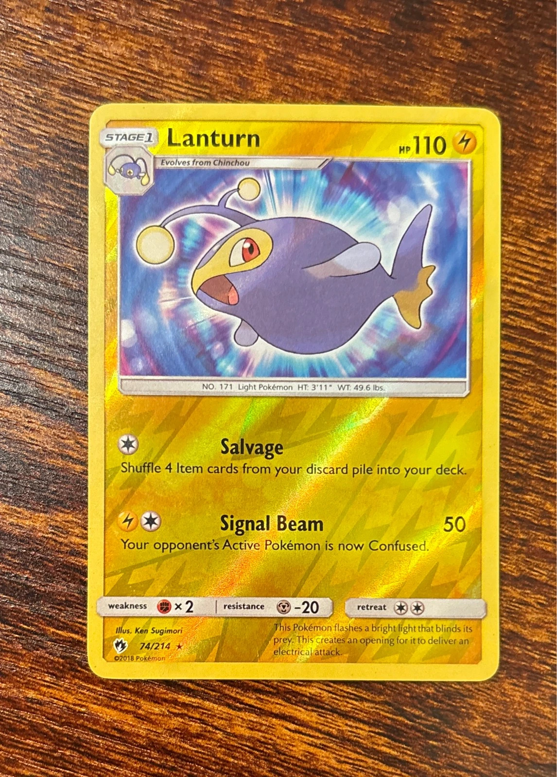 Lanturn - Lost Thunder #74/214