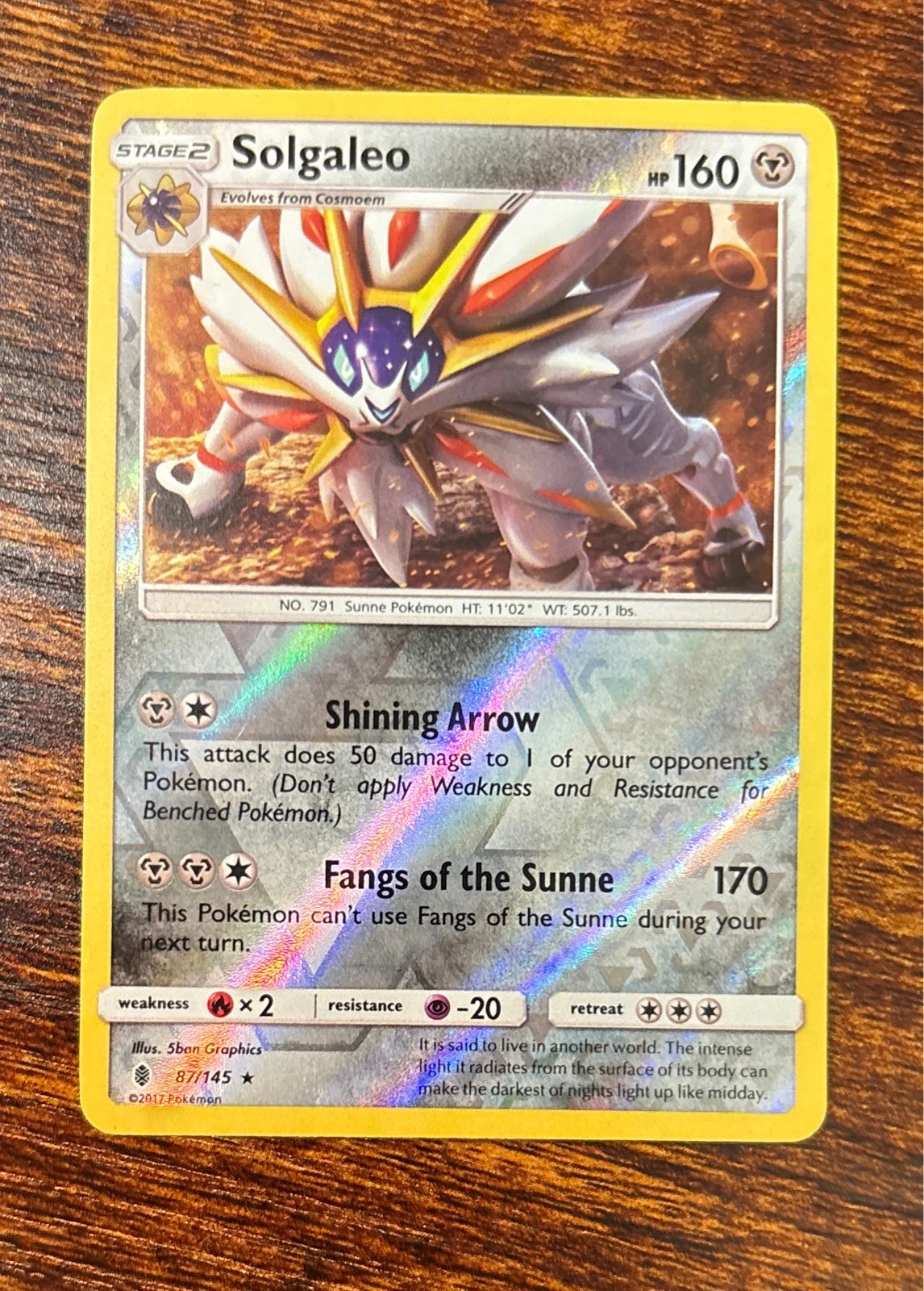Solgaleo - Sun & Moon #87/145