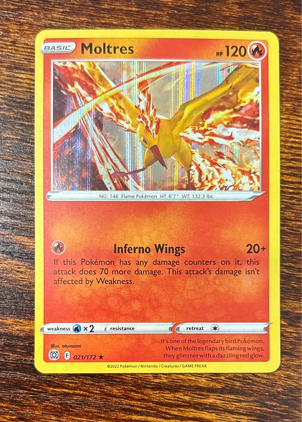 Moltres - Brilliant Stars #021/172