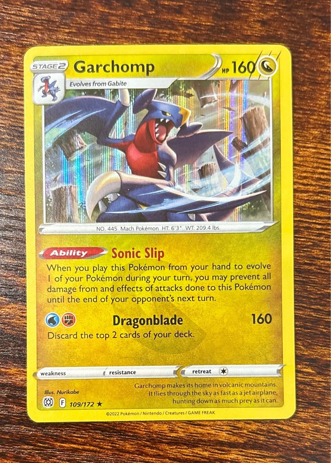 Garchomp - Brilliant Stars #109/172