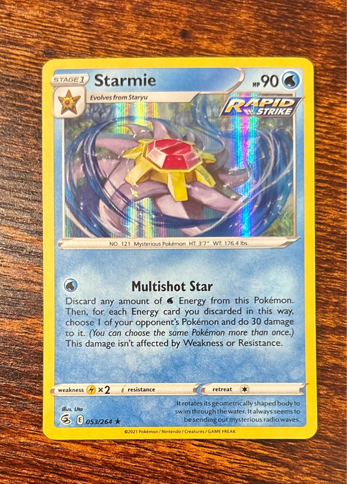 Starmie - Fusion Strike #053/264