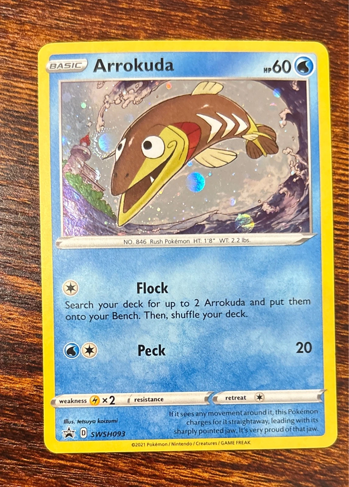 Arrokuda - Sword & Shield Promos #SWSH093