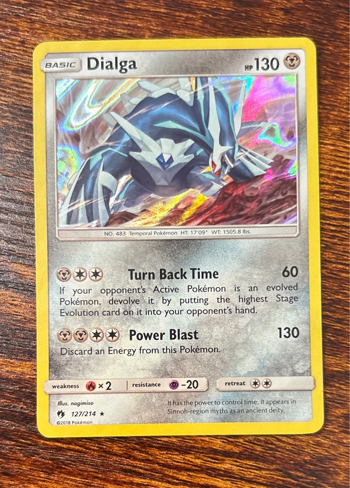 Dialga - Ultra Prism #127/214