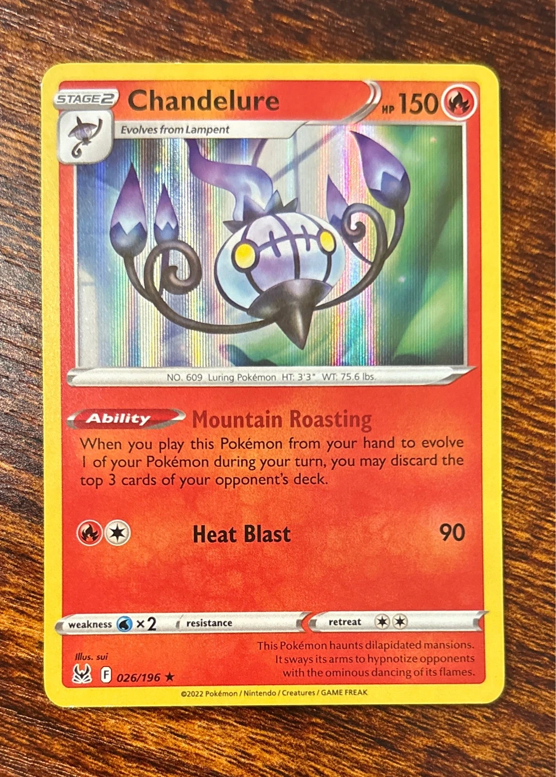 Chandelure - Astral Radiance #026/196