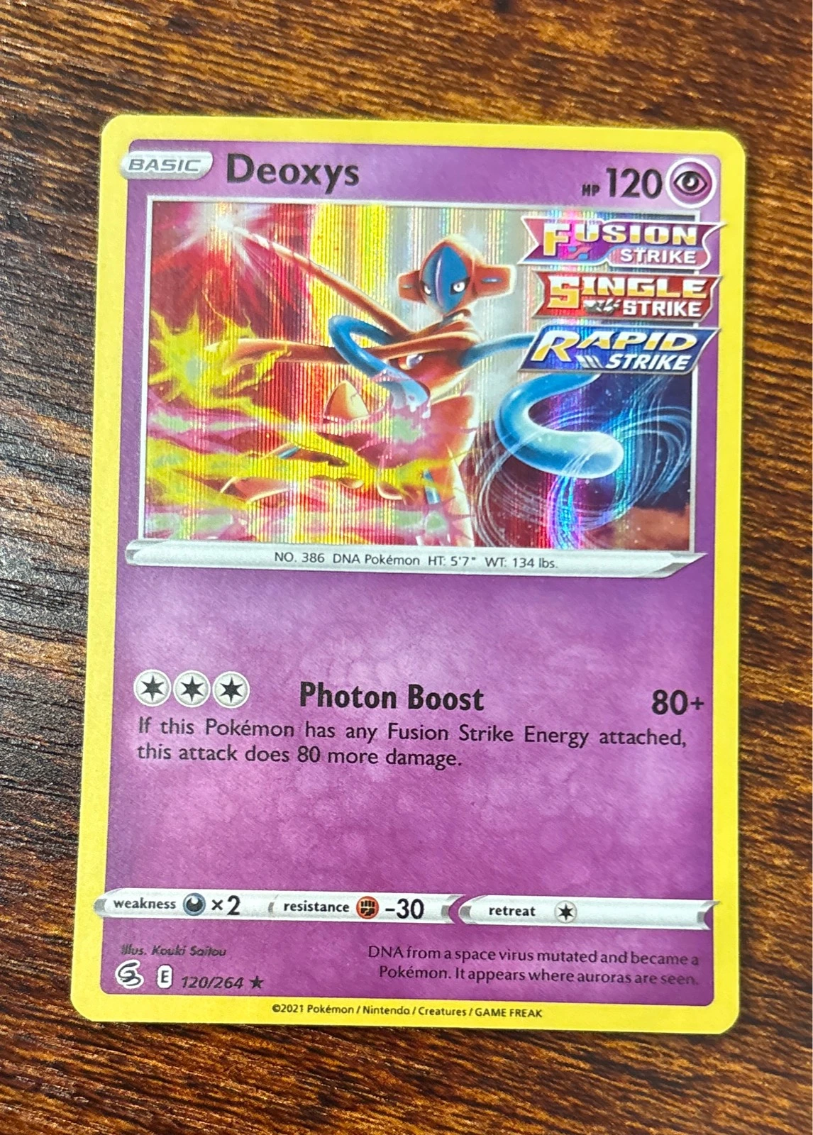 Deoxys - Fusion Strike #120/264