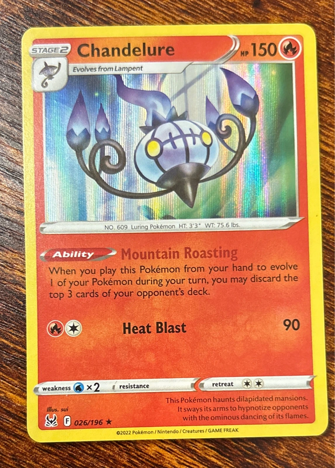 Chandelure - Lost Origin #026/196