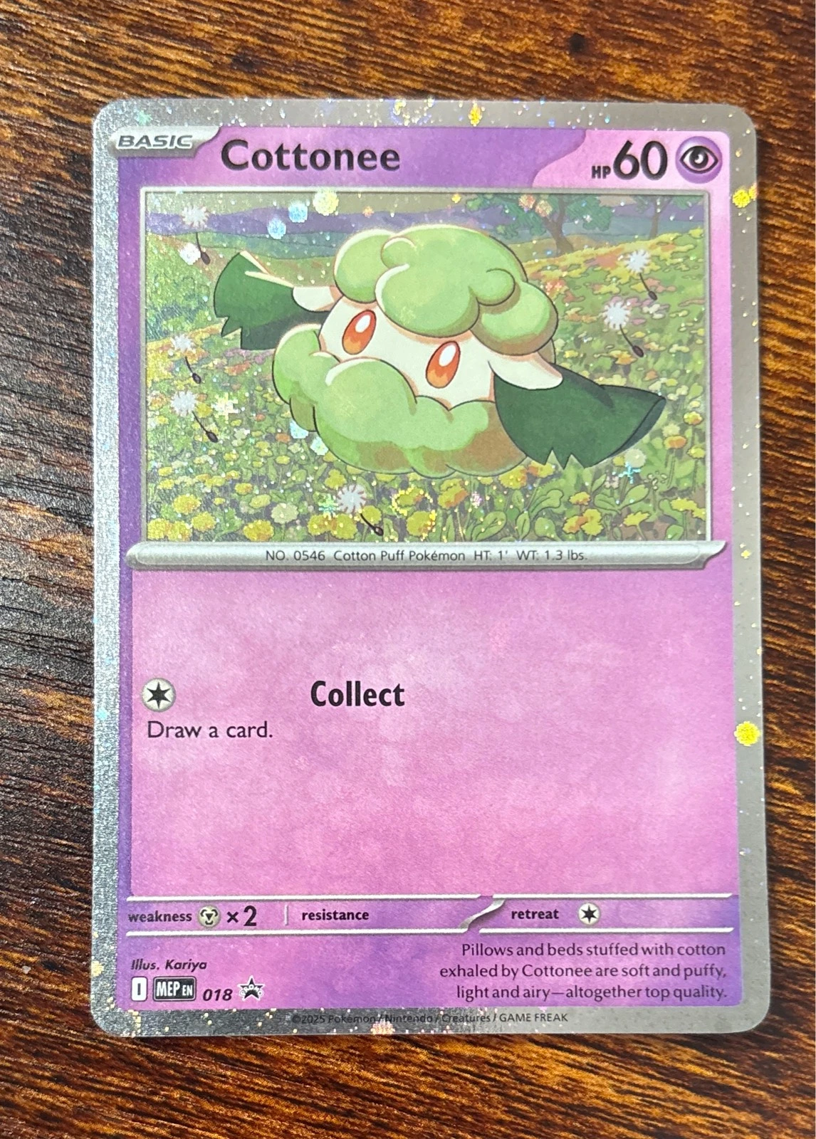 Cottonee - Pokémon Scarlet & Violet Promo #018