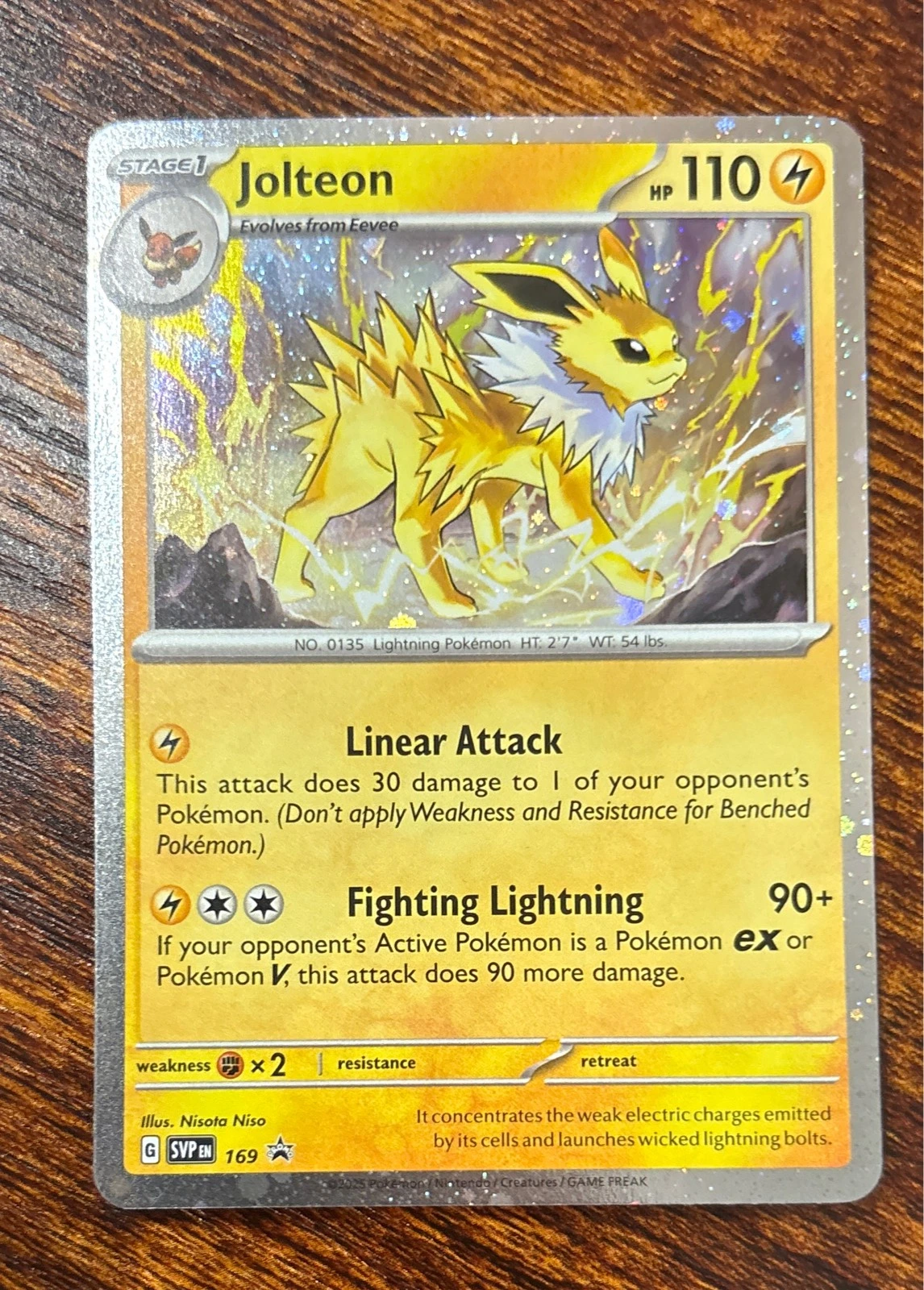 Jolteon - Scarlet & Violet Promos #SVP EN 169