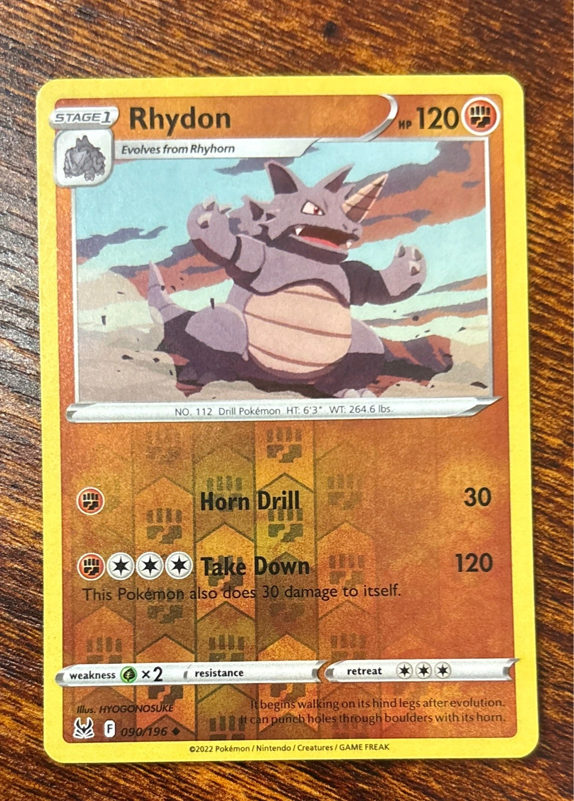 Rhydon - Silver Tempest #090/196