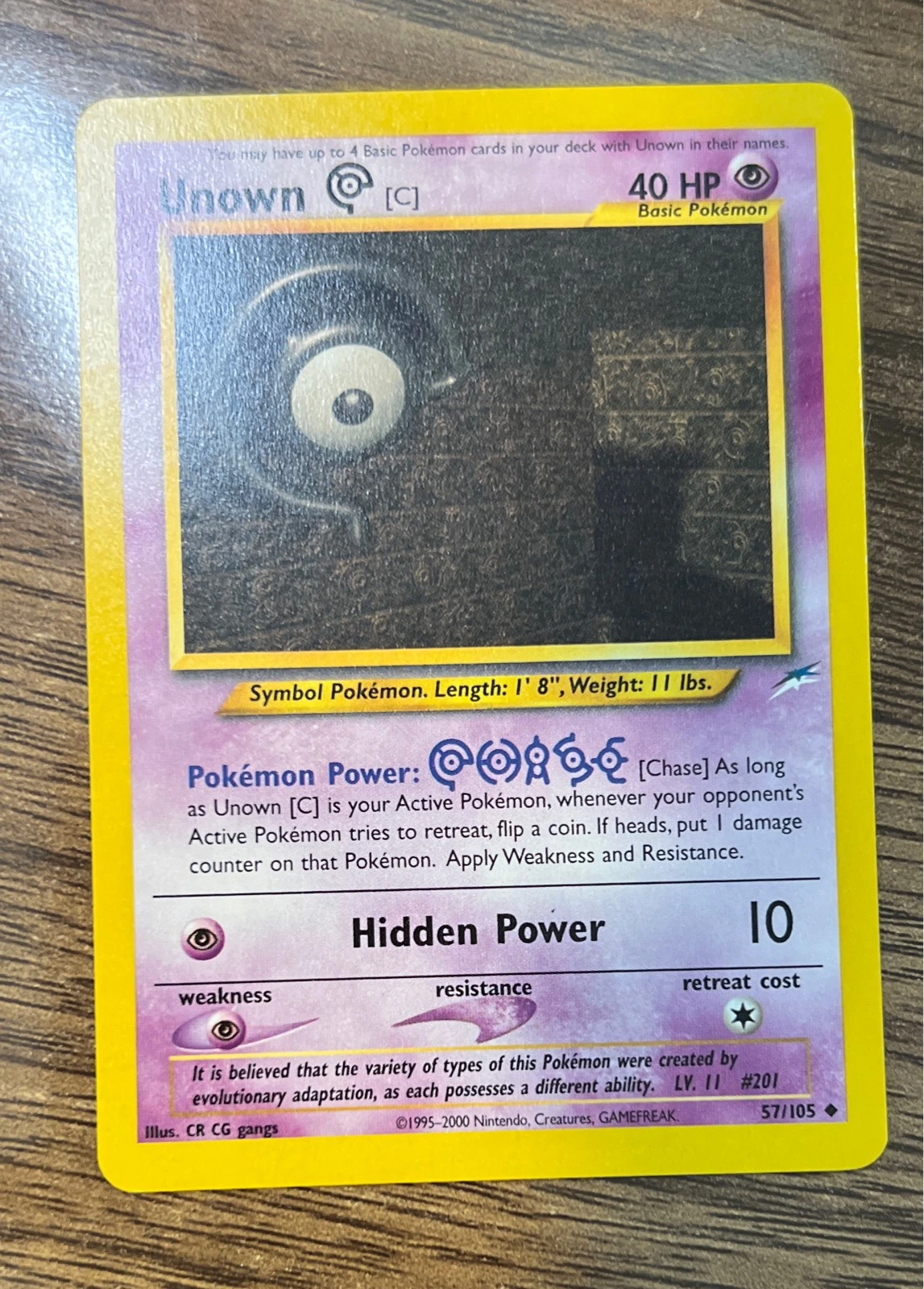 Unown [C] - Neo Discovery #57/105