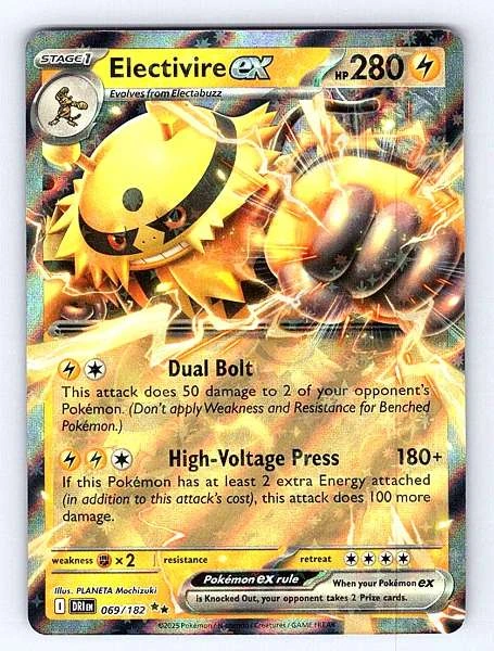 Electivire ex - Destined Rivals #069/182