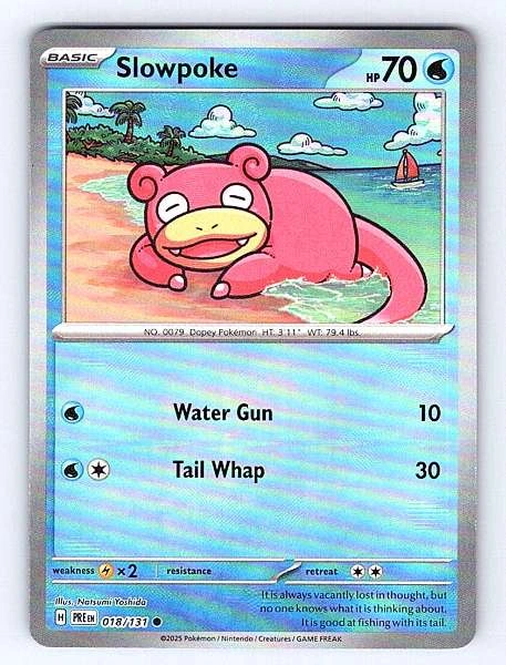 Slowpoke Master Ball - Prismatic Evolutions #018/131