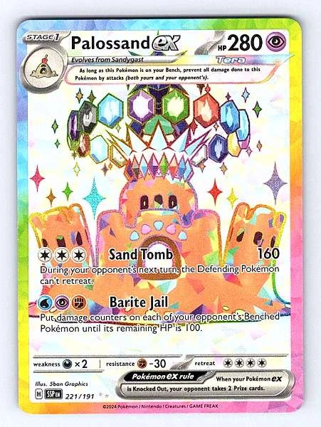 Palossand ex - Surging Sparks #221/191
