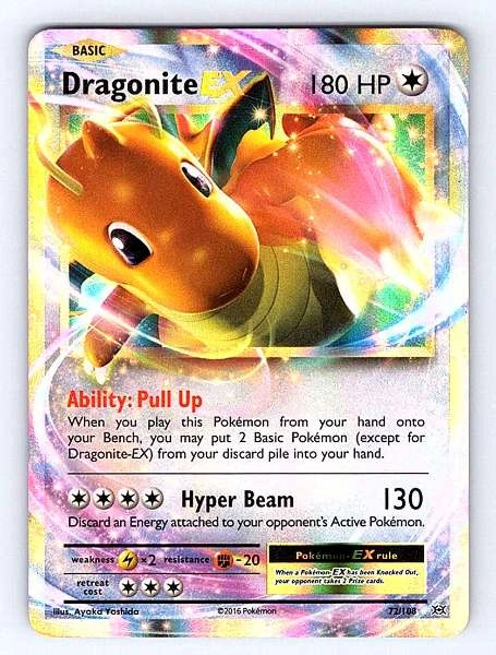 Dragonite EX - Evolutions #72/108