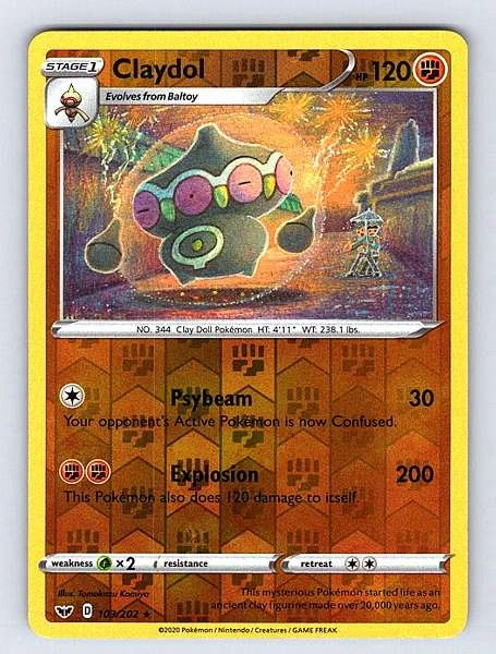Claydol - Sword & Shield #103/202