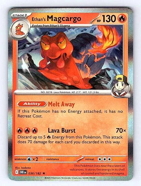 Ethan's Magcargo - Destined Rivals #036/182