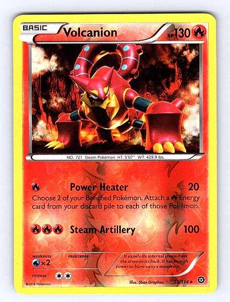 Volcanion - Steam Siege #25/114