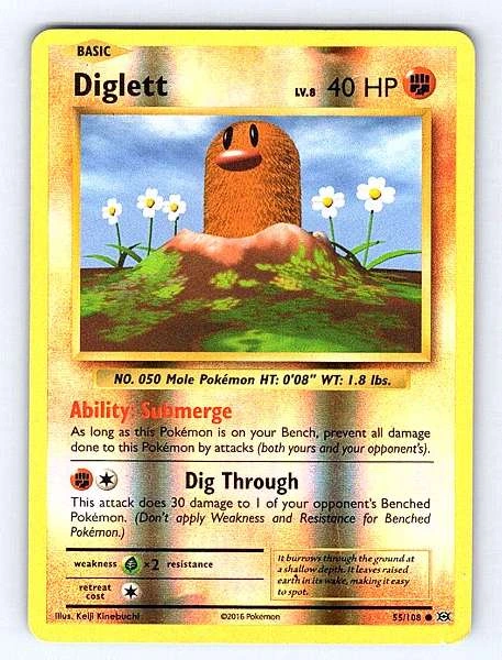 Diglett - Evolutions #55/108