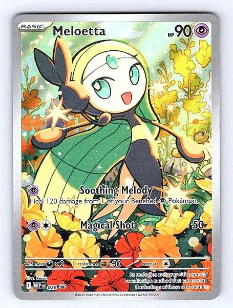 Meloetta - Mega Evolution Promo #026