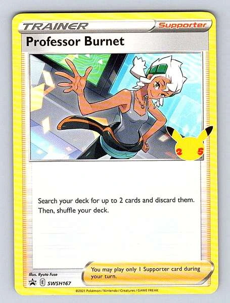 Professor Burnet - SWSH Black Star Promos #SWSH167