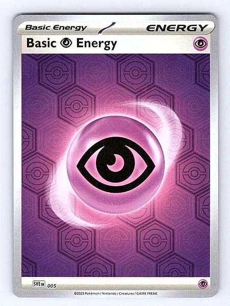 Basic Psychic Energy - Scarlet & Violet Energies #005